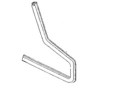 Dodge Viper Weather Strip - 4709252