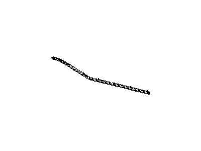 Jeep 55397277AA SEAL Front Half Door Beltline