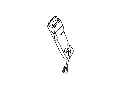 Mopar 5KM871J3AA Seat Belt Front Inner Left, Buckle