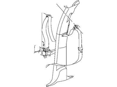 2008 Dodge Ram 3500 Seat Belt - 1JH681J3AA