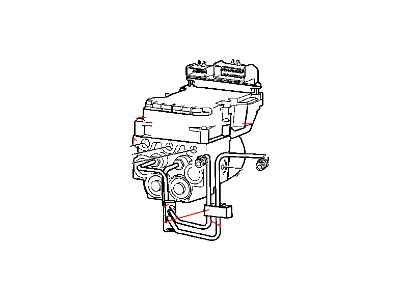 Dodge 55366224AJ CONTROL UNIT Anti-Lock Brake