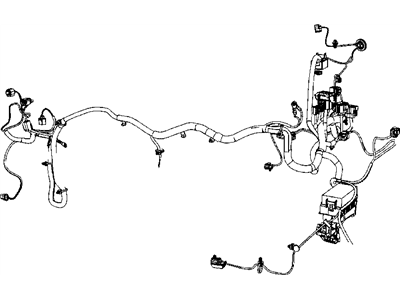 Jeep 5084344AC WIRING Engine Compartment