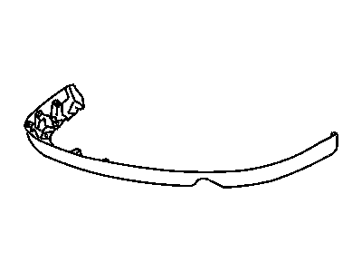 Chrysler 1BK72DA4AB EXTENSION Rear Fascia