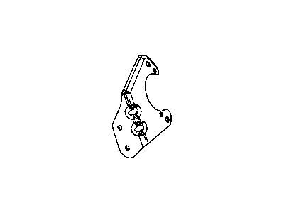 Mopar 55315003AB Intermed Shaft Bracket