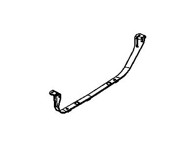 Dodge 4578653AB STRAP Fuel Tank Left