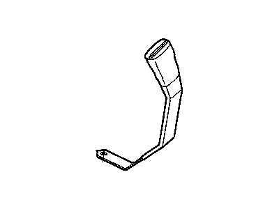 Jeep 5FU06LAZ SEAT BELT Buckle Half
