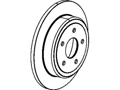 2020 Dodge Durango Brake Disc - 5181512AC