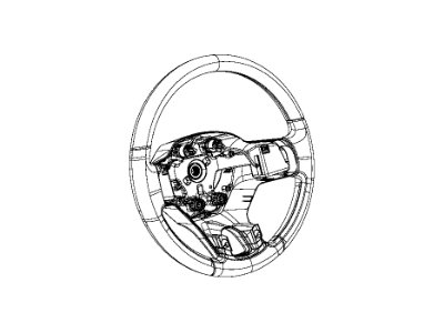 Ram 5NN15LU7AA WHEEL Steering