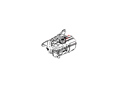 Jeep 55037731AF BOTTLE Pressurized Coolant