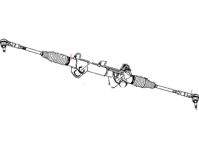 Dodge 5073582AB END PACKAGE Tie Rod