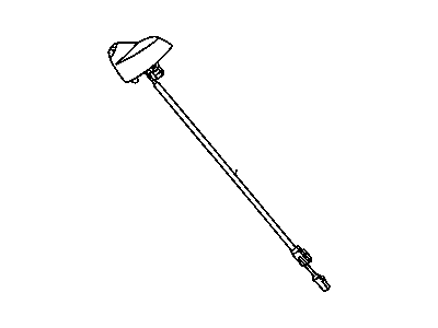 Mopar 5064263AB Antenna Base Cable And Bracket