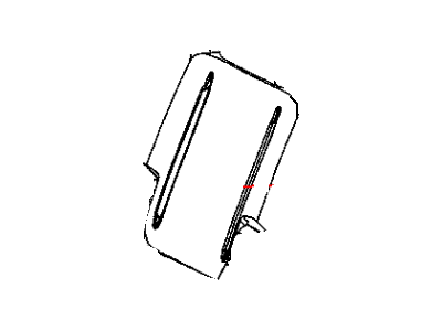 Ram 5NA95LU7AA COVER Rear Seat Back Left