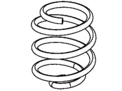 Jeep 68196007AA SPRING Rear Coil