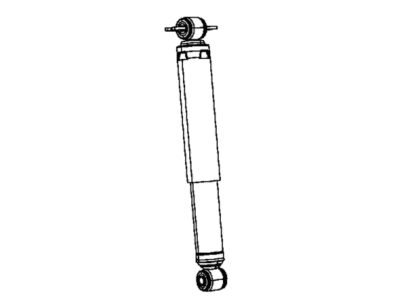 Jeep 68307278AA SHOCK ABSORBER KIT Suspension Rear