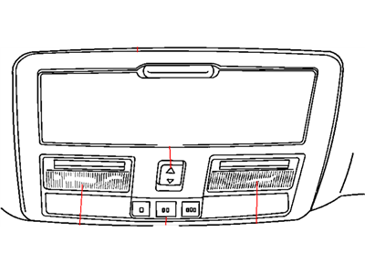 2013 Chrysler 300 Dome Light - 1RC66HL1AF
