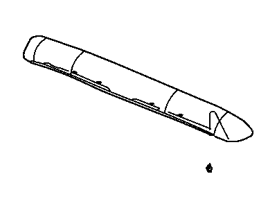 Dodge 82209813 SHIELD KIT Air - Front