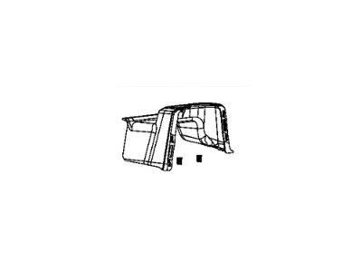 Jeep 6BM33TX7AB BEZEL Cargo Trim