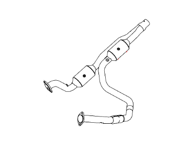 Ram 5500 Catalytic Converter - 68236089AA