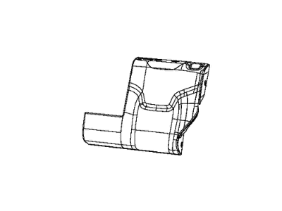 Mopar 6AM62PS4AA Cover Rear Seat Back