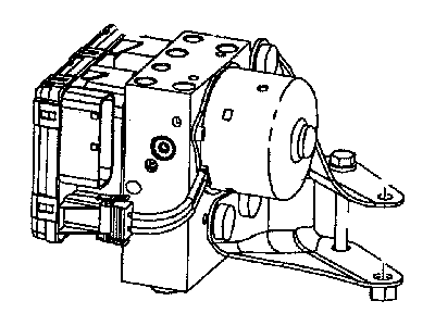 Dodge 4897785AA BRACKET Brake Control Unit