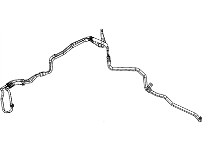 Jeep Power Steering Hose - 5105789AJ