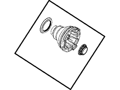 Dodge 68077944AA FLANGE PACKAGE Drive Shaft