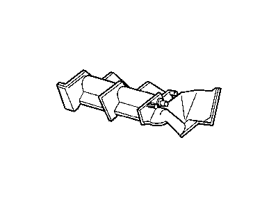 Jeep 5073480AB CASE Heater And A/C Unit