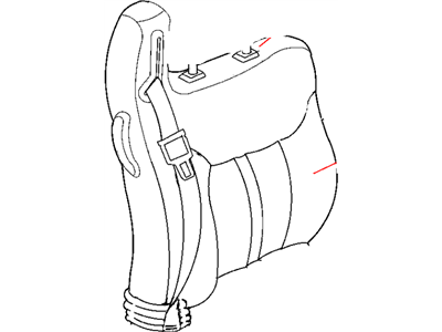 Chrysler Sebring Seat Cover - 1AF711DVAA