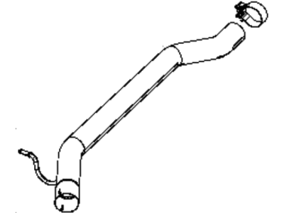 2017 Ram ProMaster 1500 Exhaust Pipe - 68203305AB