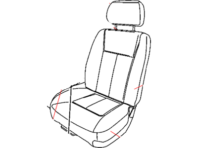 Ram Dakota Seat Cushion - 1TR841J3AA
