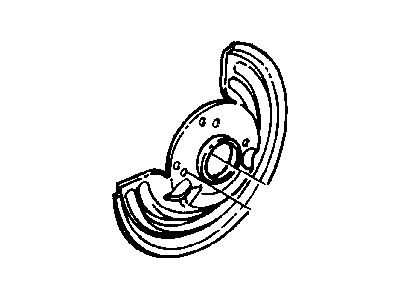 Dodge 52009286AB SHIELD Brake