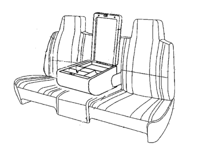 Mopar UQ561C3AA Cover Front Seat Cushion