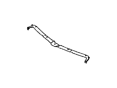 Dodge MR598813 PLATE Fr bumper Upper