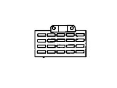 Dodge Viper Fuse Box - 4848076