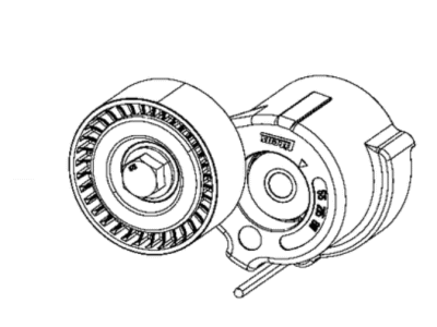 Jeep Compass Belt Tensioner - 4627673AA