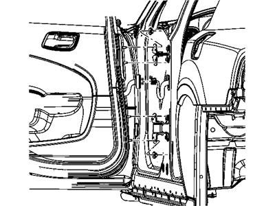 Dodge Door Hinge - 68148514AA