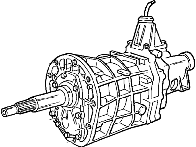 Dodge 52107812AB TRANSMISSION 5 Speed