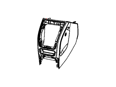 Jeep 5QZ71JTLAA ARMREST Console