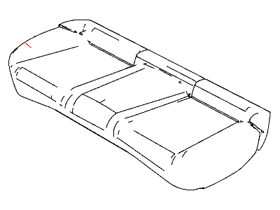 Chrysler 1WU35DX9AA Cushion - Rear Seat