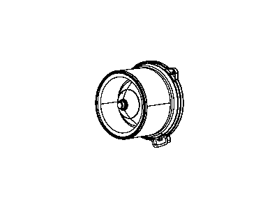 Chrysler 68046013AA MOTOR Blower with Wheel