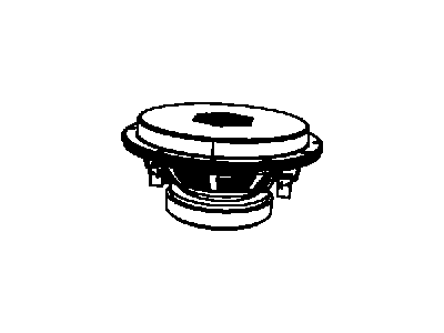 Ram 5064361AB SPEAKER Sub Woofer