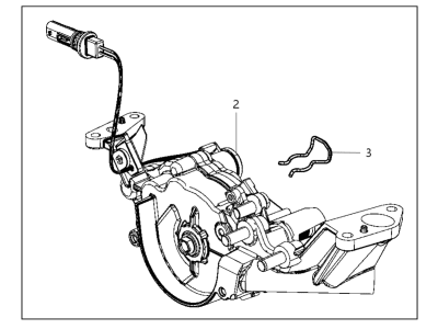 Jeep 68297857AE PUMP KIT Engine Oil