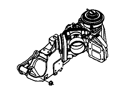 Jeep 68029436AA MANIFOLD ASSEMBLY Intake