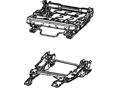 Jeep 68136846AA FRAME Front Seat Cushion