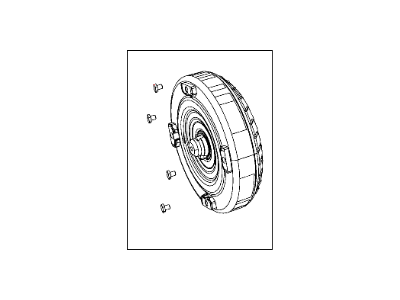Dodge Journey Torque Converter - RL039259AD