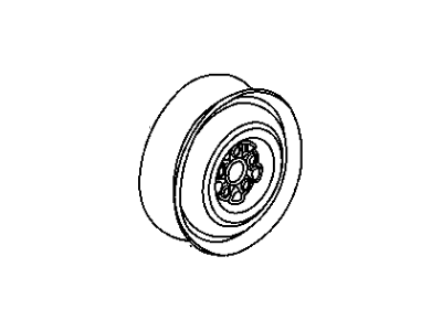 Chrysler 4879251AA WHEEL Steel