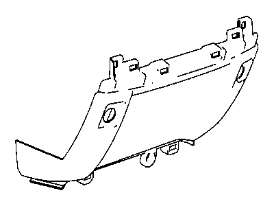 Ram 1EB00DK2AB PANEL Instrument Panel Closeout