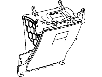 Ram 1EA971DVAI CUPHOLDER Instrument Panel