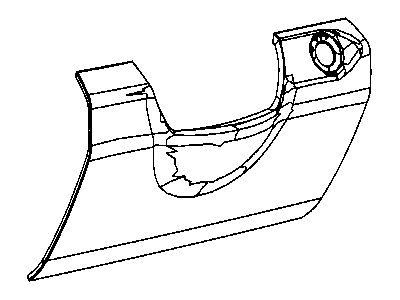 Ram 1EB11DK2AC COVER Steering Column Opening