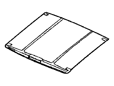 Chrysler XZ23DW1AB SUNSHADE Sunroof